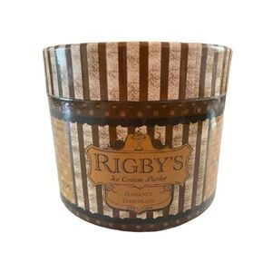 Rigby’s Ice Cream Parlor Hazelnut Chocolate 2 wick 36hrs burn candle in gift box